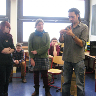 img_0188-1 Montessori-Schulzentrum Leipzig - Schülerblog - Rhythm & Percussion - der Workshop mit dem Sound des Alltags